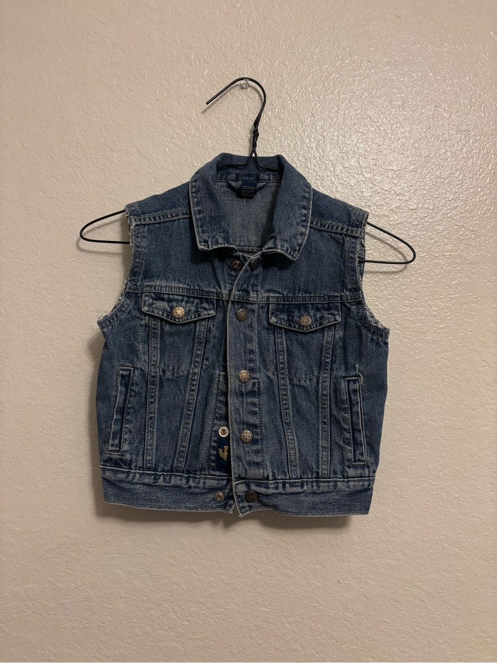 OshKosh B'gosh Blue Denim Sleeveless Vest